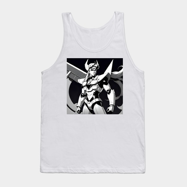 Mobile Sailor Gundam Moon Tank Top by SNAustralia